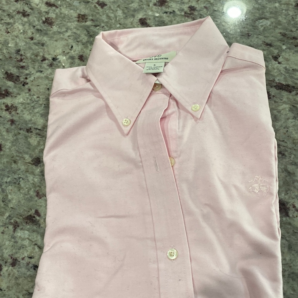 Brand new pink Brooks  Brothers  shirt size 4